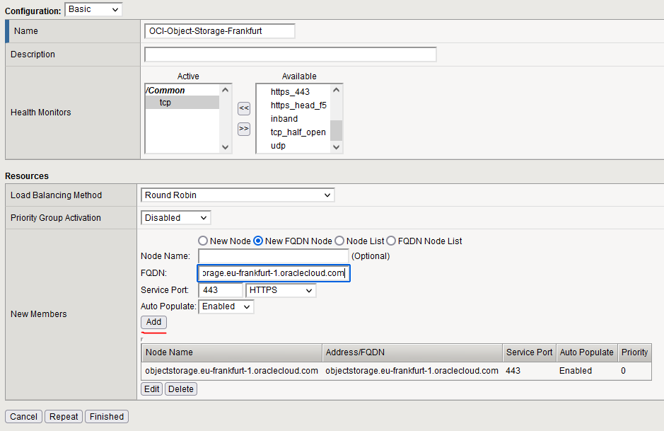 Configuring Object Storage