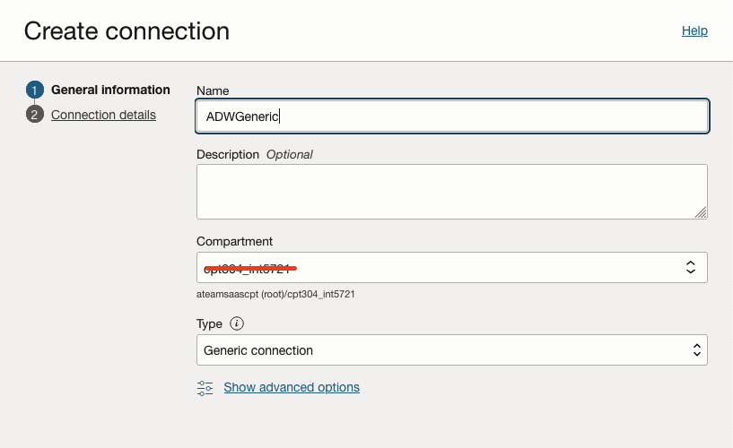 CreateGenericConnection