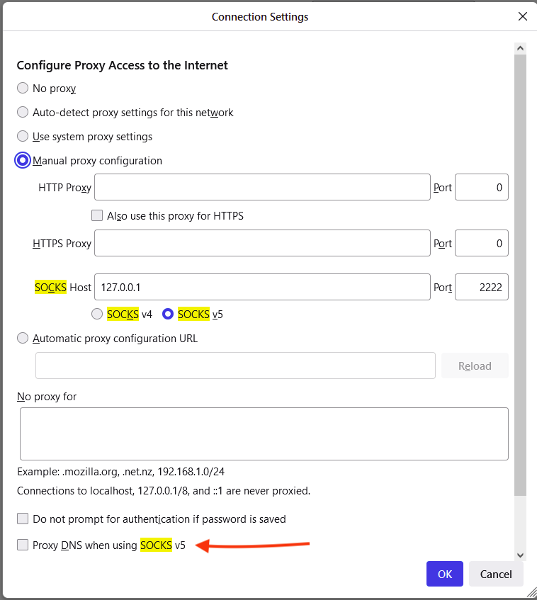 Set this checkbox if you want to use theFQDN in the browser