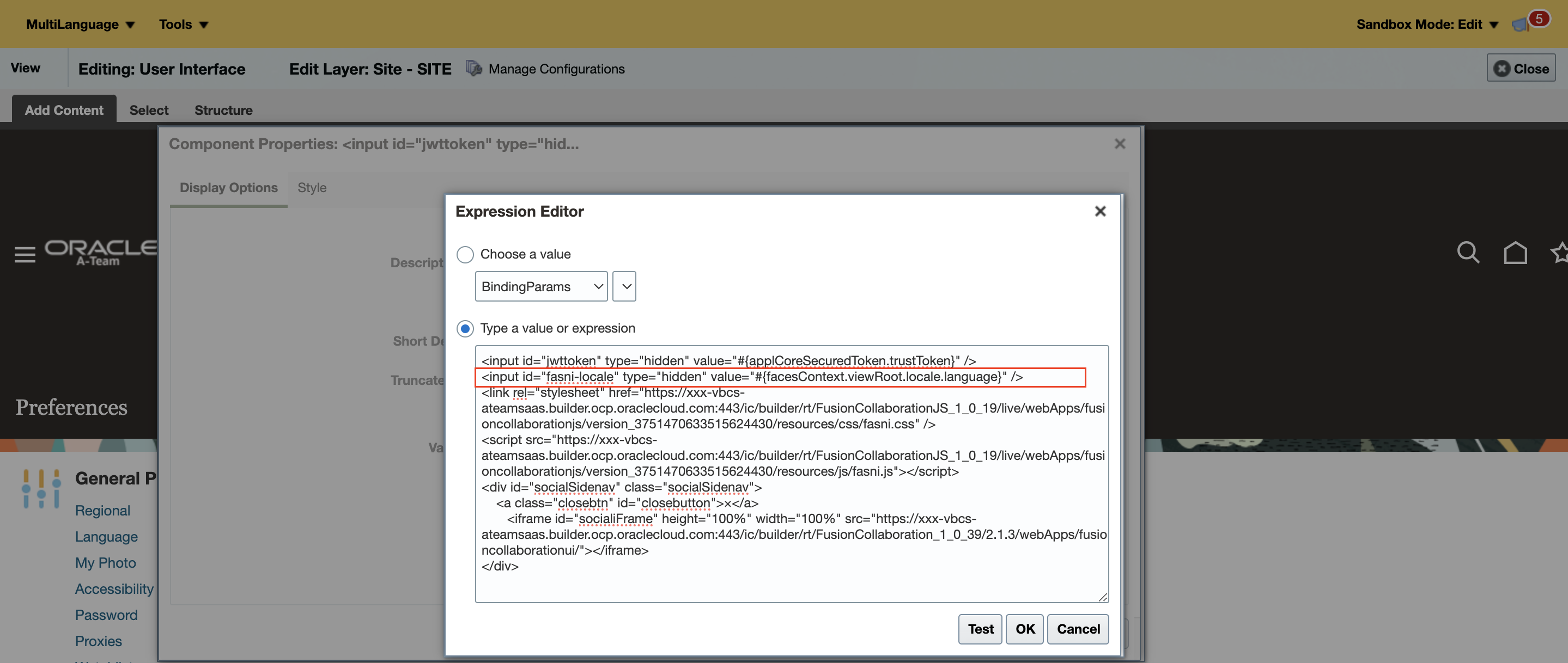 Global Page Template