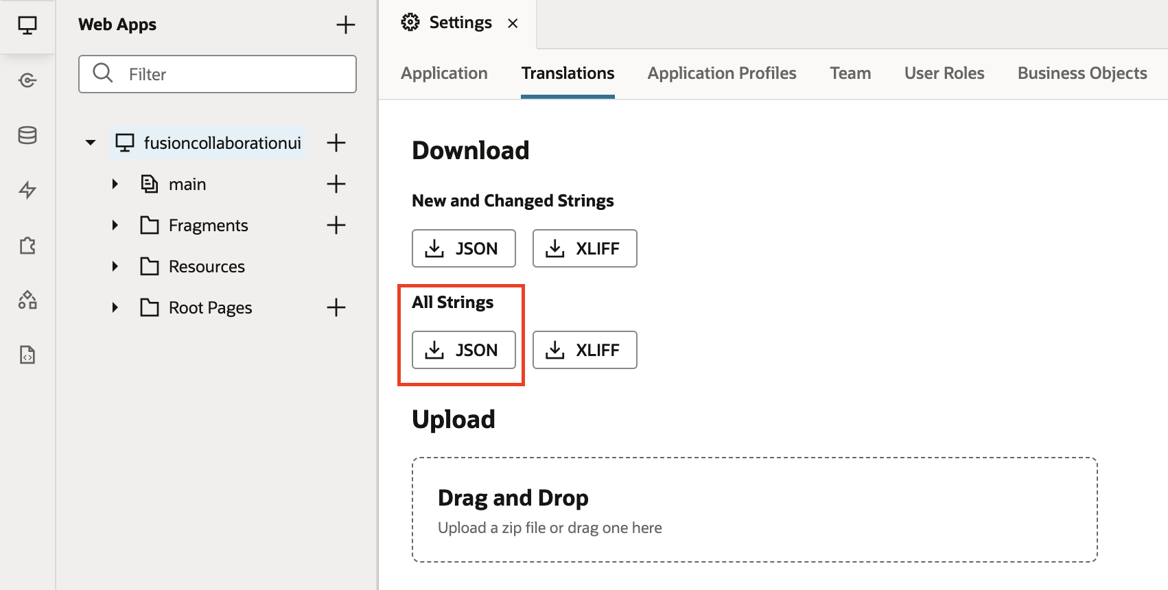 Translation Files VB App