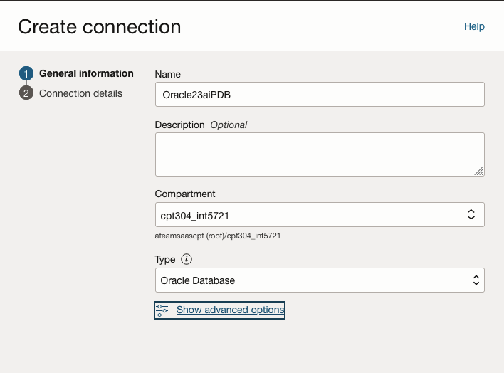 GoldenGate Oracle connection 1