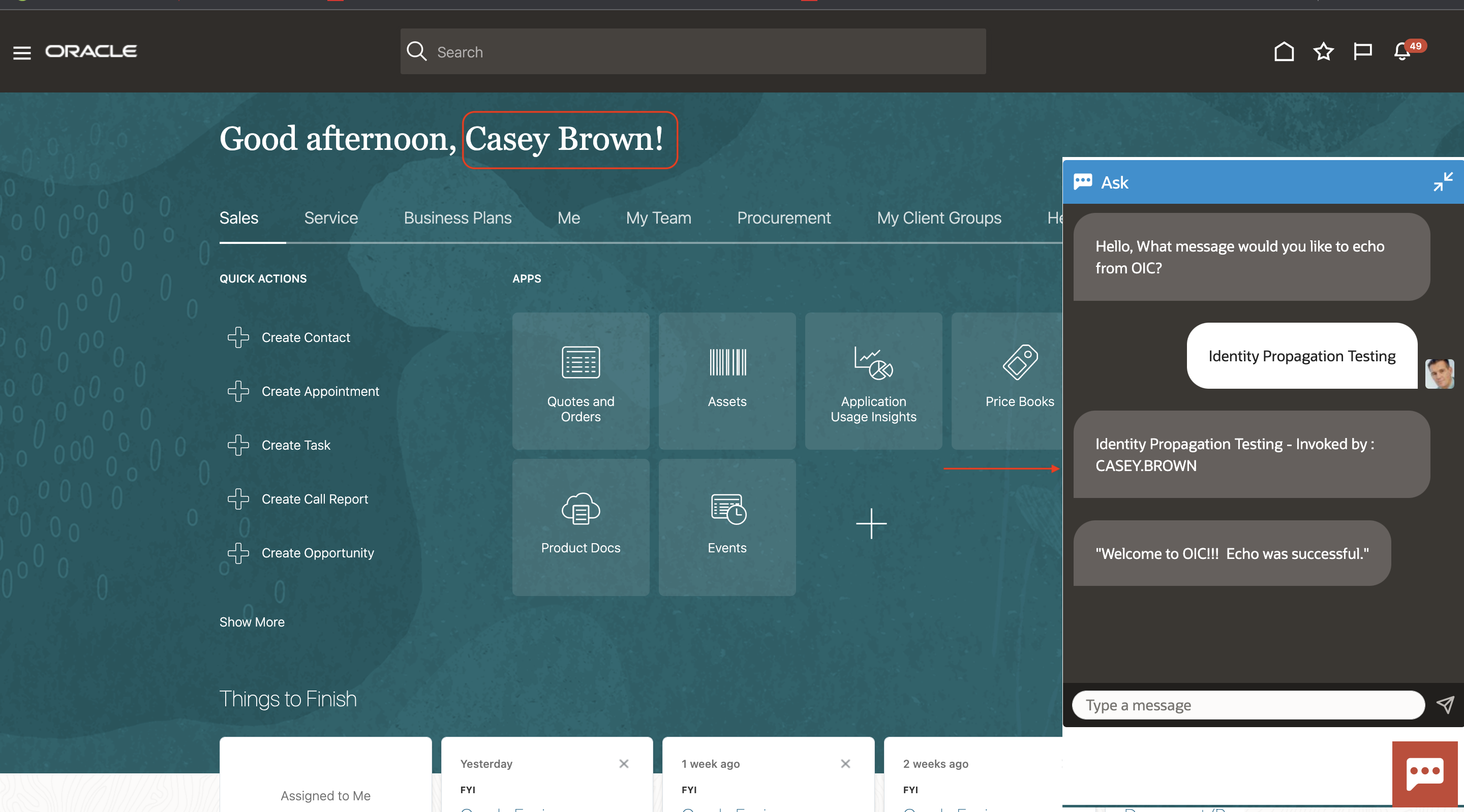 IdentityPropagationFusionDigitalAssistant