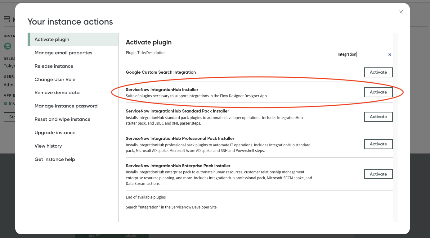 Activate Integration Hub Starter Pack