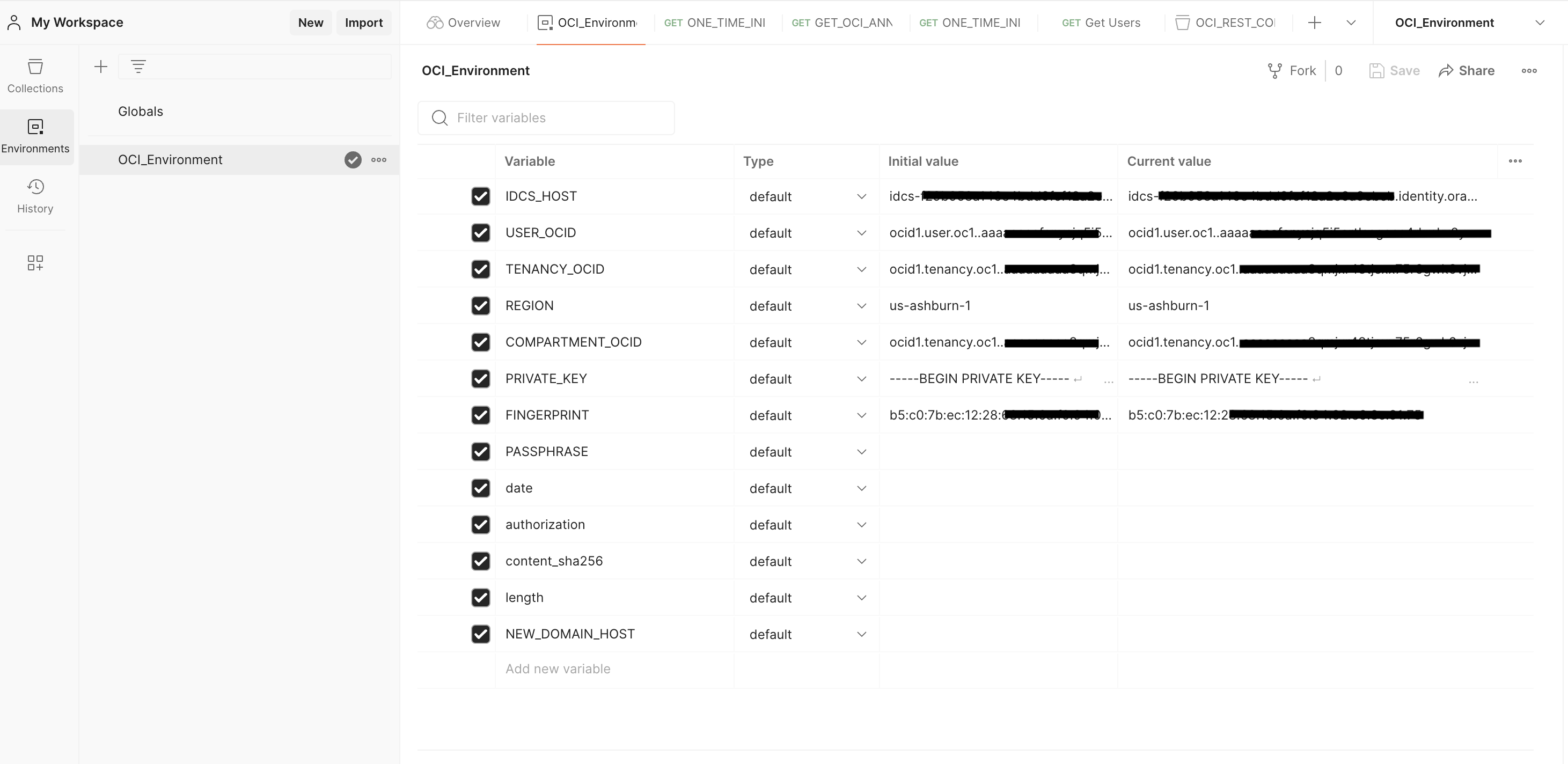 Environment Variable