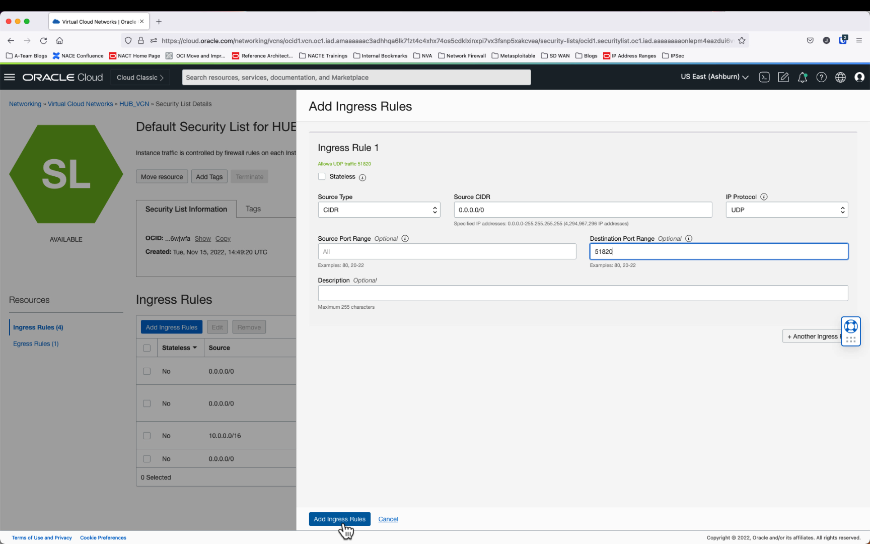 WireGuard Security List