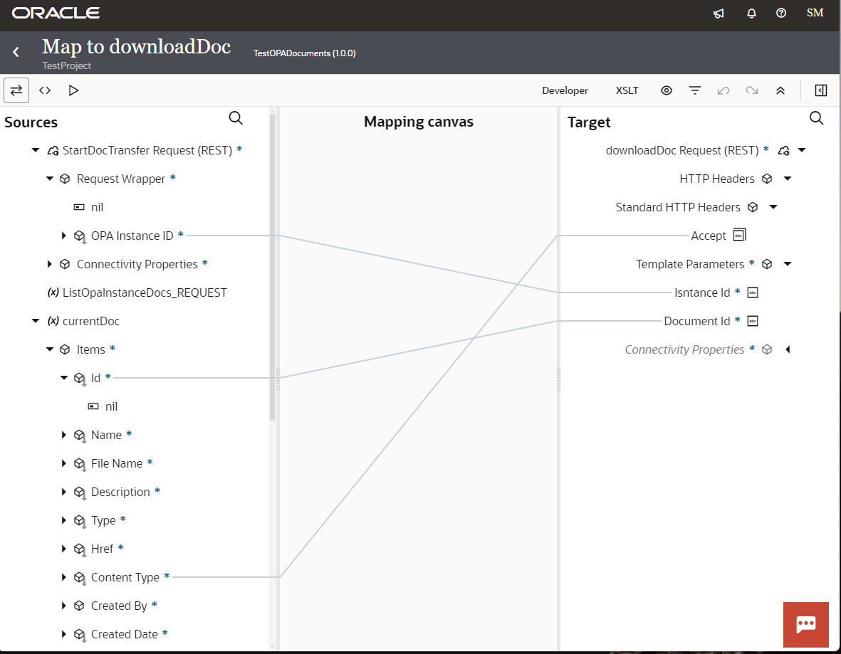 Download doc mapping
