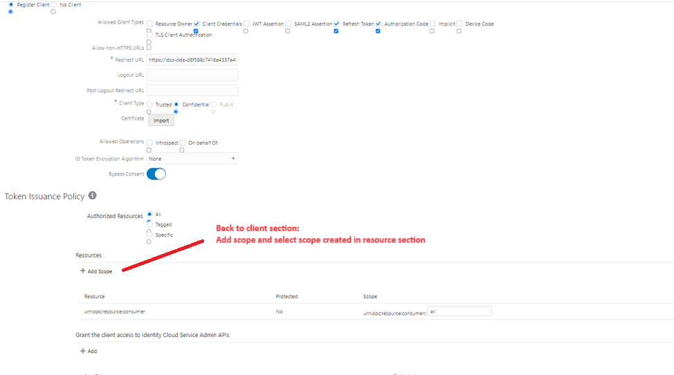 Step1 - client scope